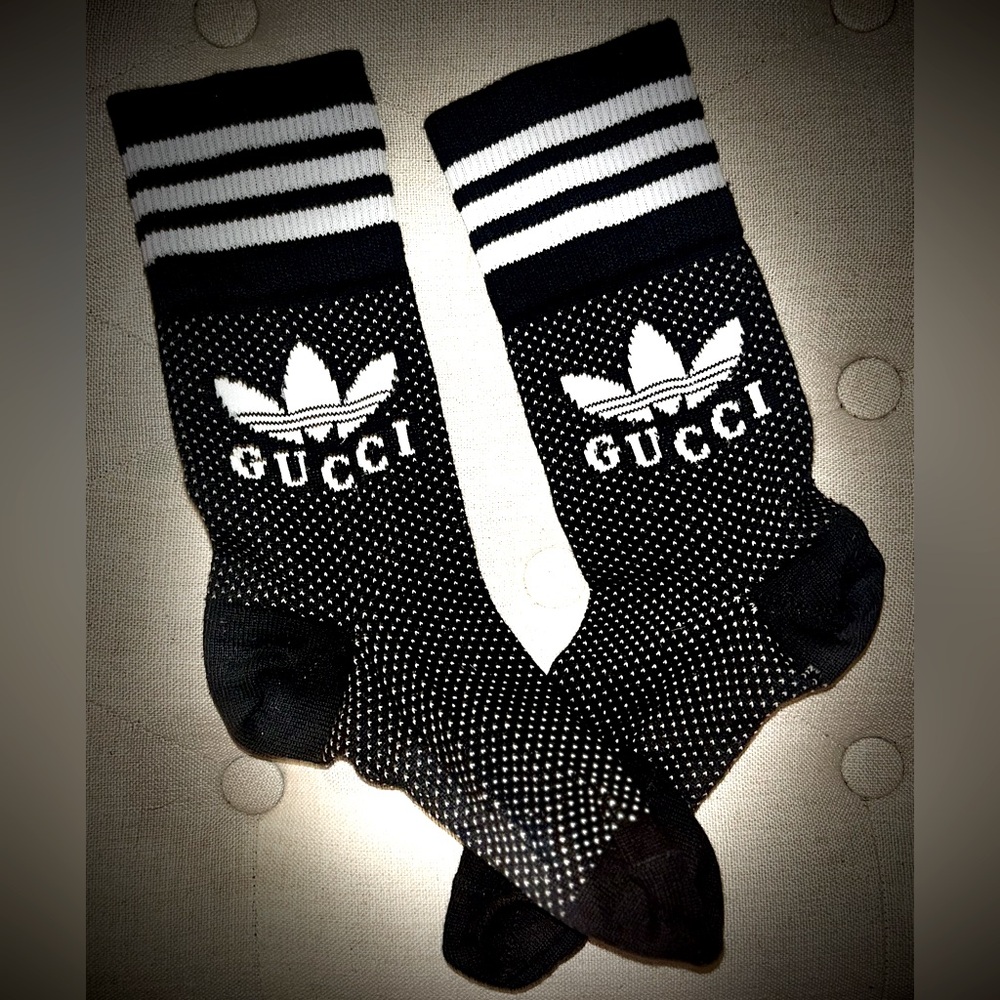 ••Authentic Gucci Addidas Athletic Socks••
